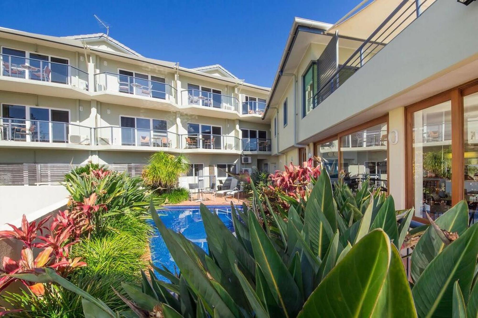 Yamba Beach Motel Eksteriør bilde