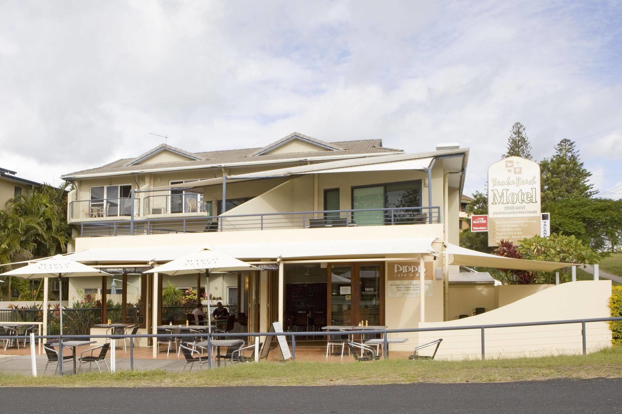 Yamba Beach Motel Eksteriør bilde